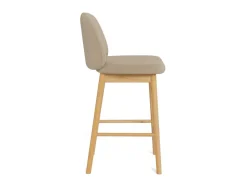 Barstoel Mona Beige Set van 2 - Giga Living