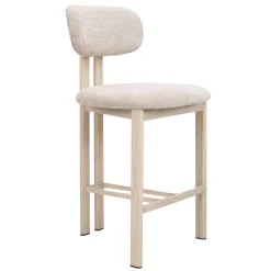 Barstoel Noor Beige/Travertin 65cm - Giga Meubel