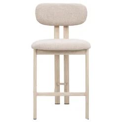 Barstoel Noor Beige/Travertin 65cm - Giga Meubel