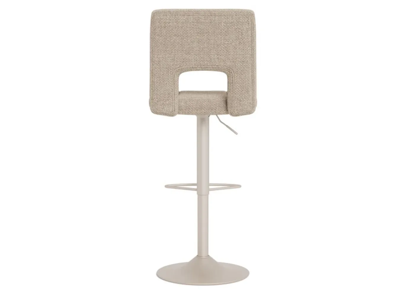 Barstoel Tara Basel Beige Grijs Set van 2 - Giga Living