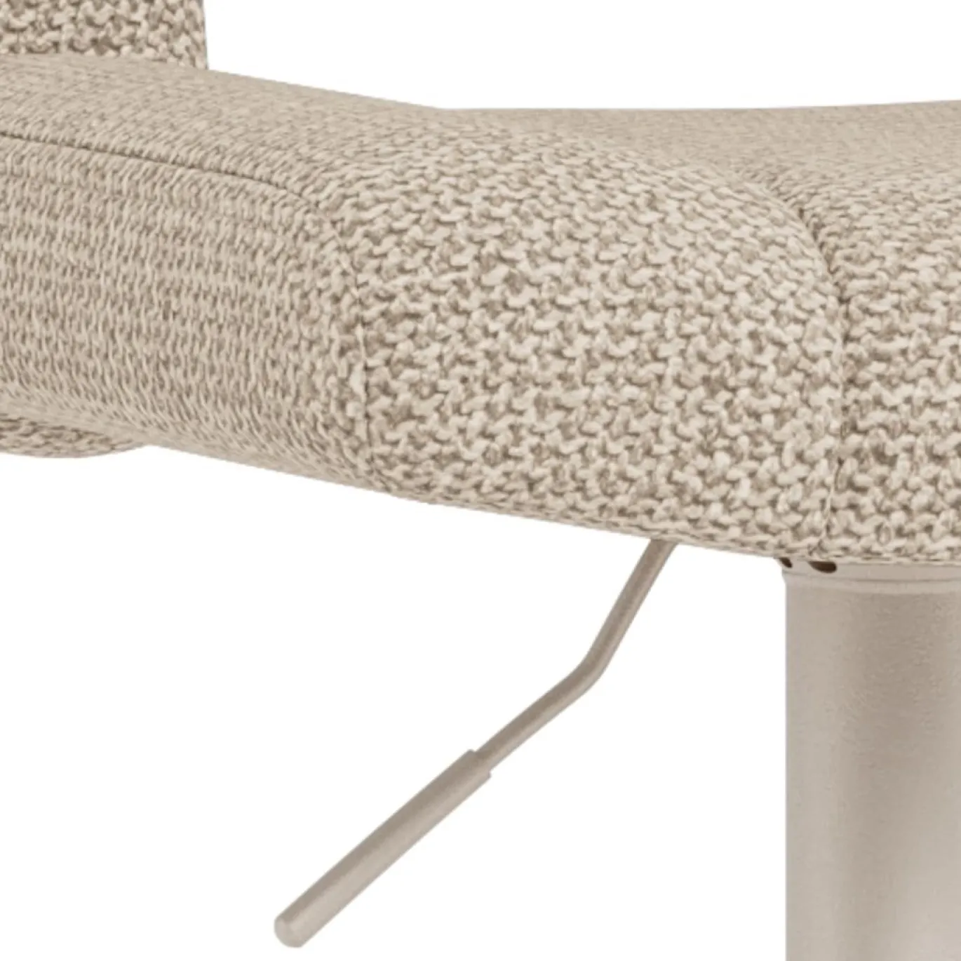 Barstoel Tara Basel Beige Grijs Set van 2 - Giga Living