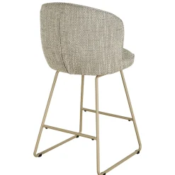 Barstoel Teske Taupe 67cm - Giga Meubel