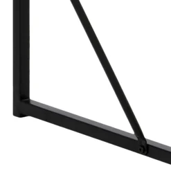 Bartafel Bronx Rechthoek MDF Zwart 120cm - Giga Living