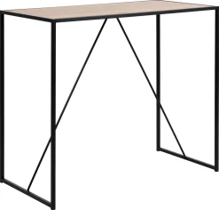 Bartafel Bronx Rechthoek MDF Naturel 120cm - Giga Living