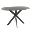 Bartafel Kruisframe Deens Ovaal Keramieklook 140cm - Giga Meubel