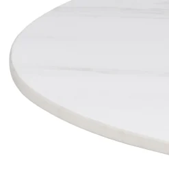 Bartafel Laurens Wit Ø80x105cm Keramisch - Giga Living