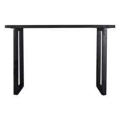 Bartafel Martin Mangohout Zwart 140x70x90cm - Giga Meubel