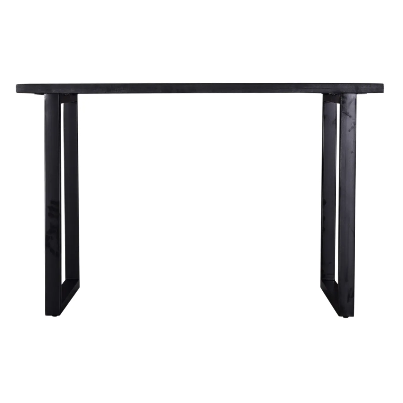 Bartafel Martin Mangohout Zwart 140x70x90cm - Giga Meubel