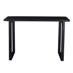 Bartafel Martin Mangohout Zwart 140x70x90cm - Giga Meubel