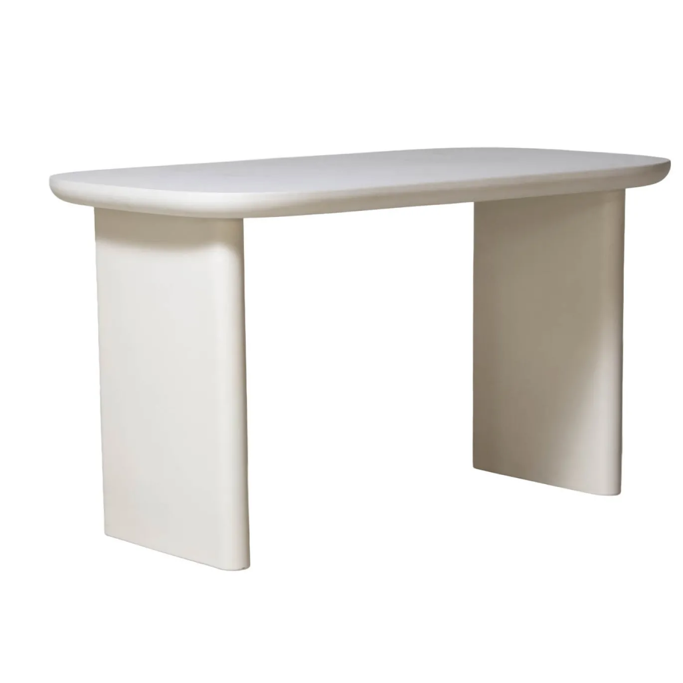 Bartafel Maya Deens Ovaal Beige 160x90cm - Giga Meubel