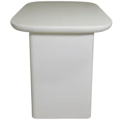 Bartafel Maya Deens Ovaal Wit 160x90cm - Giga Meubel