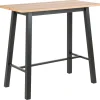 Bartafel Shar Naturel/Zwart 105cm - Giga Living