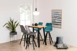 Bartafel Shar Naturel/Zwart 105cm - Giga Living