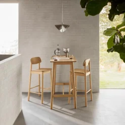Bartafel Utzon Eikenfineer Mat 120cm - Giga Living