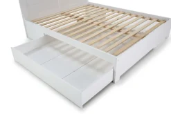 Bed 160 Gabi Lade Wit Wax - Giga Meubel