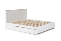 Bed 135/140 Gabi Lade Wit Wax - Giga Meubel
