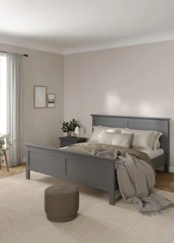 Bed Paris Matgrijs - Giga Living