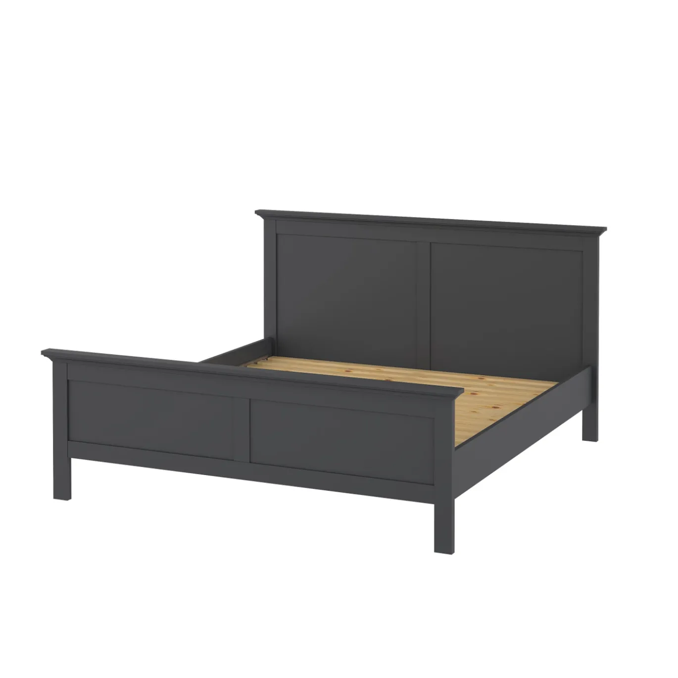 Bed Paris Matgrijs - Giga Living