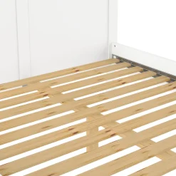 Bed Paris Wit Met Lattenbodem 140x190cm - Giga Living