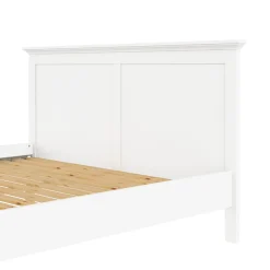 Bed Paris Wit Met Lattenbodem - Giga Living