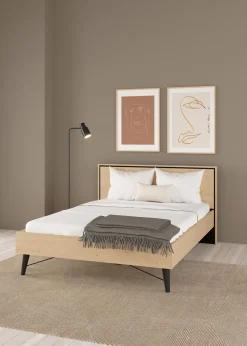 Bed Ry Jackson Hickory A 140x200cm - Giga Living