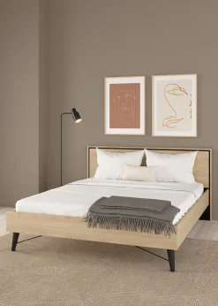 Bed Ry Jackson Hickory 180x200cm - Giga Living