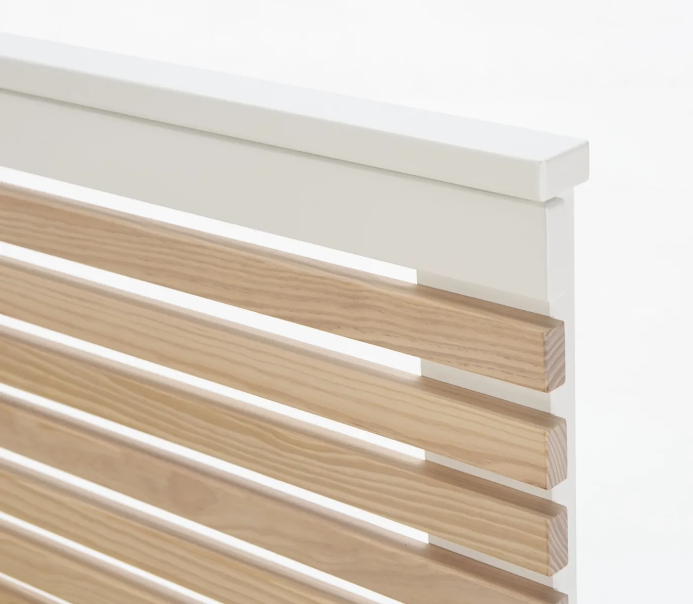 Bed Vectra 140x190 Wit Wax Met Latten Set - Giga Meubel
