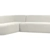 BePureHome Hoekbank Sloping Links Pearl Melange