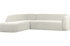 BePureHome Hoekbank Sloping Links Pearl Melange