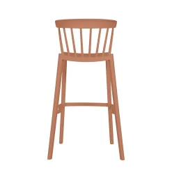 BEST Barkruk Windson Stapelbaar Terracotta