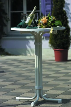 BEST Bartafel/statafel Rond Ø70cm Multiflex Wit