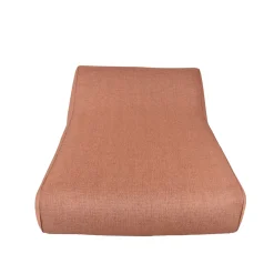 BEST Opblaasbaar 2-persoons Ligbed Vivero Met Hoge Rugleuning Terracotta