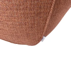 BEST Opblaasbaar 2-persoons Ligbed Vivero Met Hoge Rugleuning Terracotta