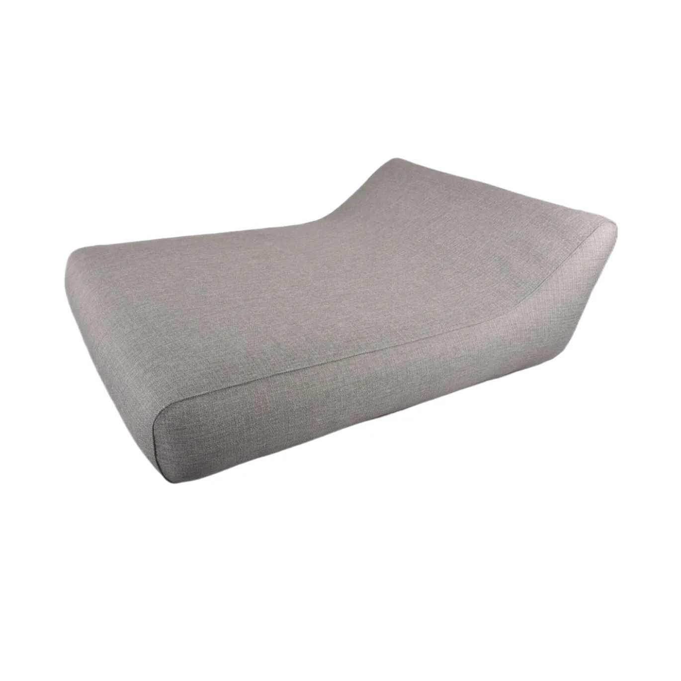 BEST Opblaasbaar 2-persoons Ligbed Vivero Met Hoge Rugleuning Antraciet
