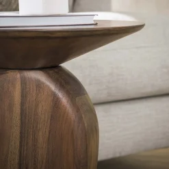 Bijzettafel Art Solid Bruin - Giga Meubel