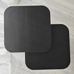 Bijzettafel Blues Zwart Set van 2