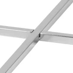 Bijzettafel Elora Rond Glas Transparant Ø55cm - Giga Living