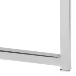Bijzettafel Elora Vierkant Glas Transparant 50cm - Giga Living