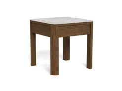 Bijzettafel Lawson Keramiek Crème 45cm - Giga Living