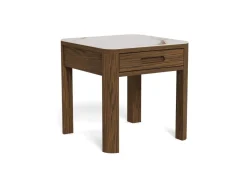 Bijzettafel Lawson Keramiek Crème 45cm - Giga Living