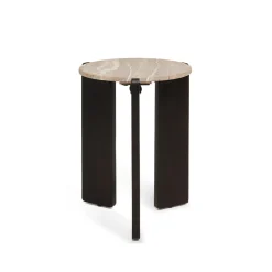 Bijzettafel Lila Donkerbruin - Giga Meubel