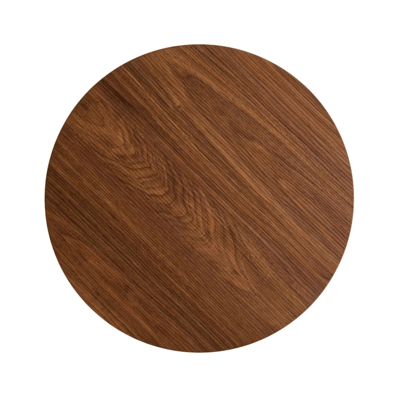 Bijzettafel Nora Walnoot Ø40cm - Giga Meubel