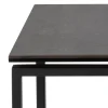 Bijzettafel Set van 3 Glentruan Zwart Keramiek - Giga Living