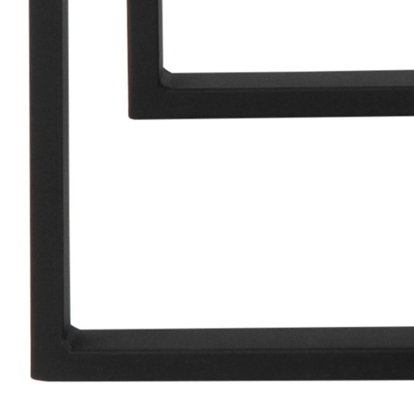 Bijzettafel Set van 3 Glentruan Zwart Keramiek - Giga Living