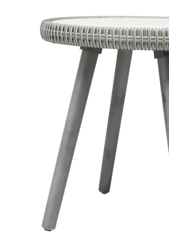 Bistroset Grijs PE Wicker - Giga Living
