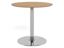 Bistrotafel Carmen Eiken Ø80cm - Giga Living