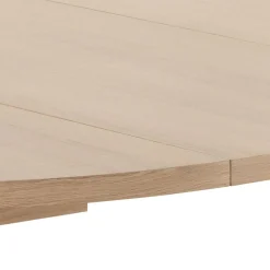 Blad Annie Uitbreiding Eikenfineer Wit 120cm - Giga Living
