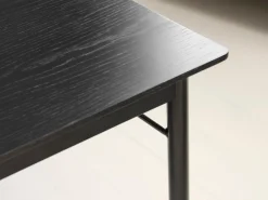 Blad Savona Zwart Uitbreiding 50x95 cm - Giga Living