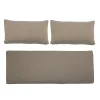 Bloomingville Mundo Kussen Cover (Zonder Vulling) Bruin Polyester - Set van 3