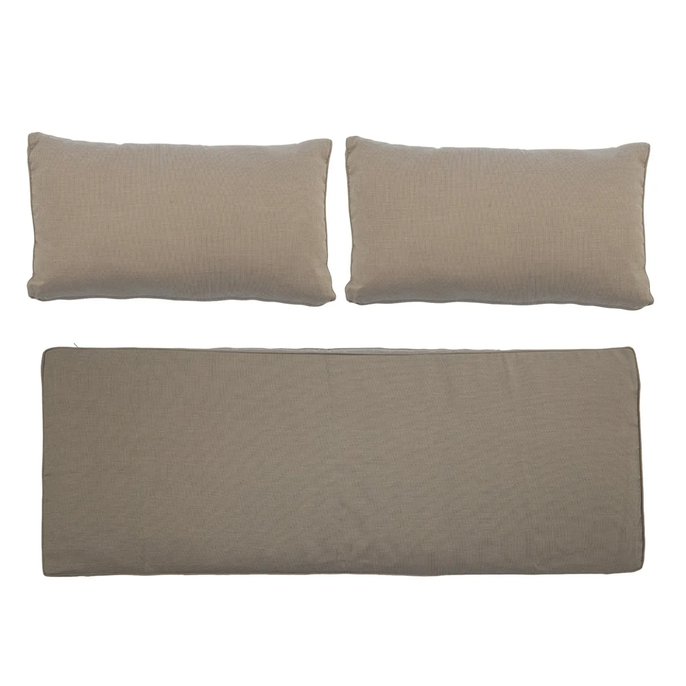 Bloomingville Mundo Kussen Cover (Zonder Vulling) Bruin Polyester - Set van 3
